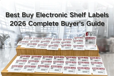 „Best Buy“ elektroninės lentynų etiketės: 2026 m. visas pirkėjo vadovas